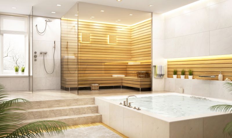 Spa-Inspired Shower Areas
